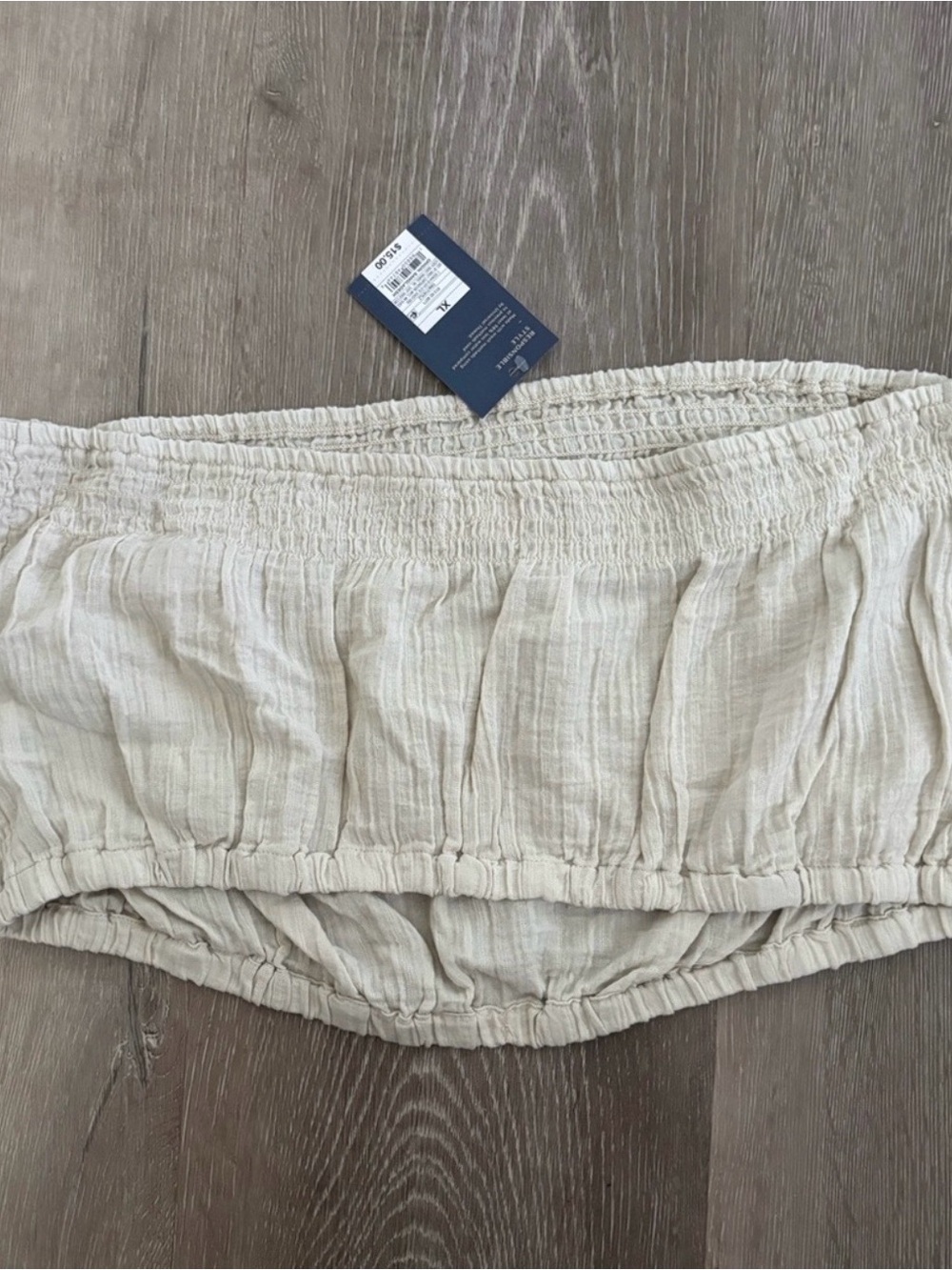 2 pk Bundle Orange Tee & Cream Tube Skirt both NWT - Picture 6 of 10